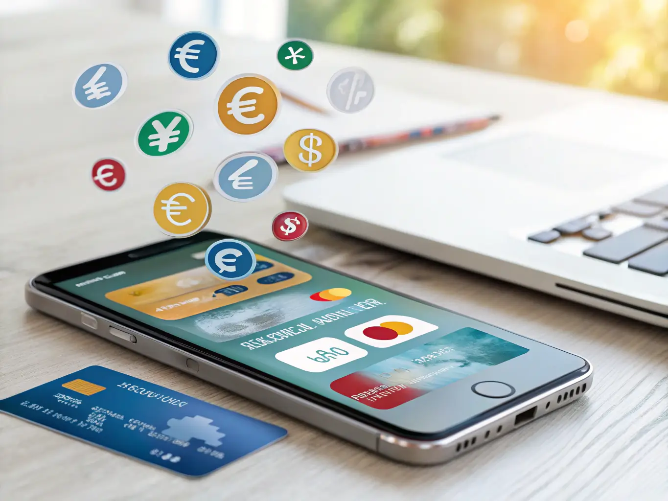 An image depicting a digital wallet interface on a smartphone, highlighting the convenience and security of e-wallet integration for high-risk transactions.